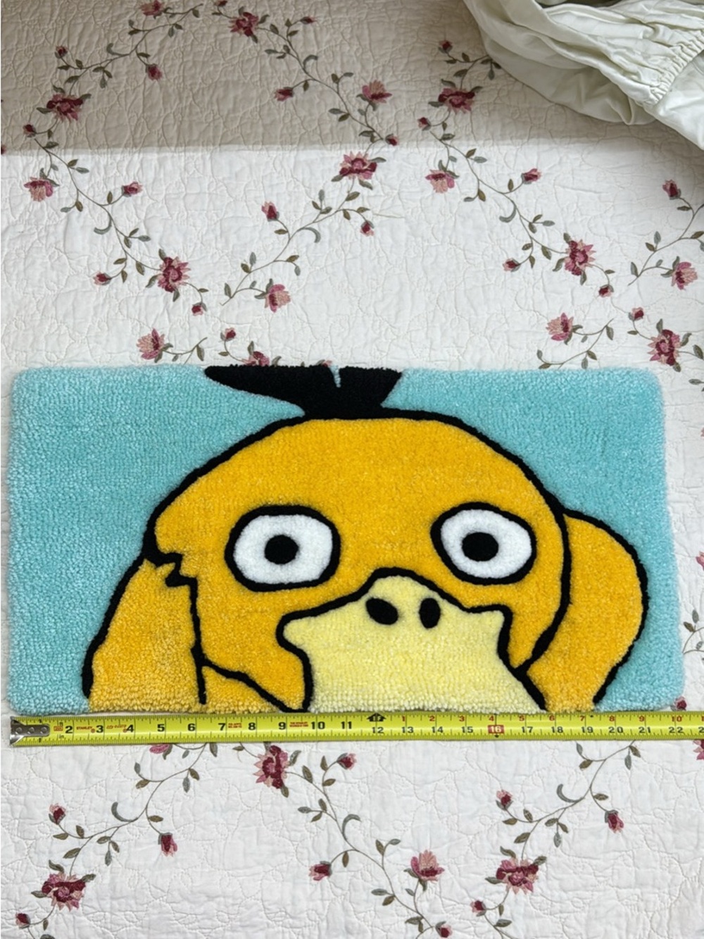 Keyboard Wrist Rest Pad
- Psyduck homemade rug